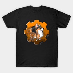 Steam Punk Cog-Corgi T-Shirt